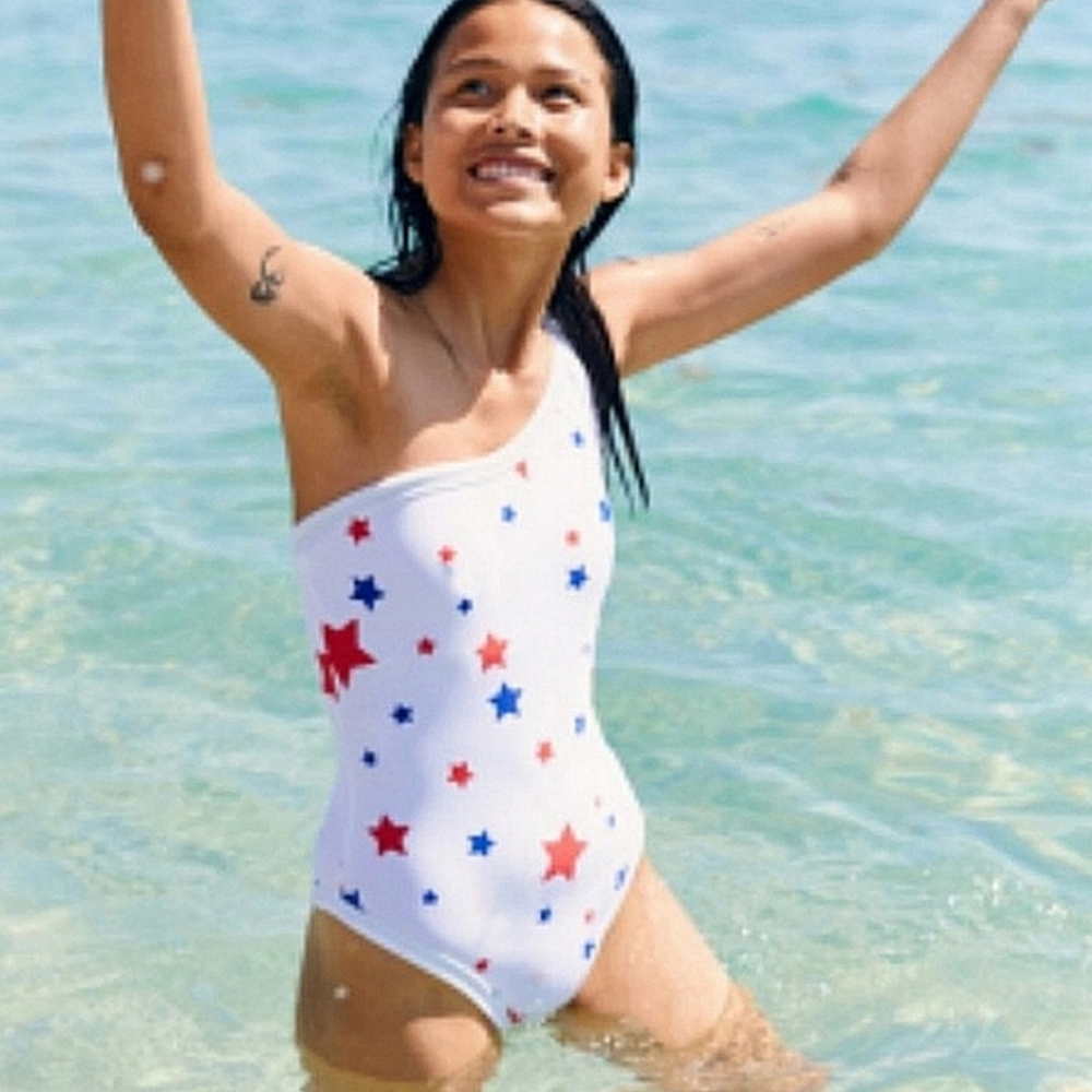 NWOT aerie one piece stars bathing suit 💙